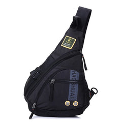 Waterproof Nylon Chest Bag Men Women Crossbody Travel Messenger