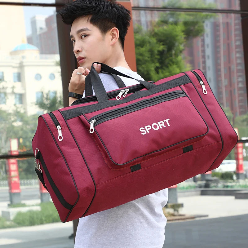Waterproof Oxford Luggage Bags Large Capacity Men Travel Handbag