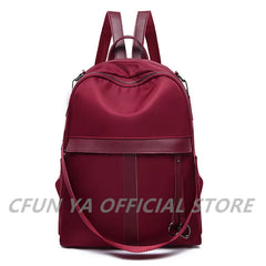 Casual Waterproof Oxford Women Backpack School Bags For Teenagers Girls Backpack