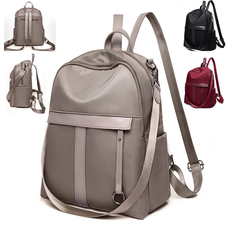 Casual Waterproof Oxford Women Backpack School Bags For Teenagers Girls Backpack