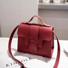 Small Leather Crossbody Bag Women PU Leather Handbags Tote Shoulder Bags