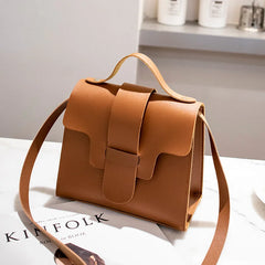 Small Leather Crossbody Bag Women PU Leather Handbags Tote Shoulder Bags