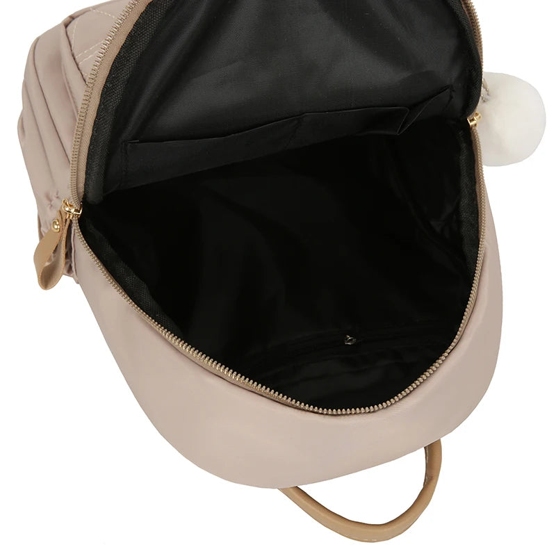 Women Backpack Nylon Rucksack Anti Theft Travel Bagpacks