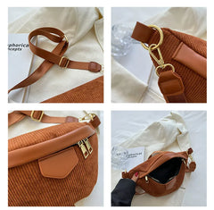 Women Chest Bag Waist Bag Female Shoulder Bags Solid Purse Messenger Bags