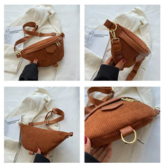 Women Chest Bag Waist Bag Female Shoulder Bags Solid Purse Messenger Bags
