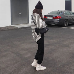 Nylon Chain Crossbody Handbags 3 in 1 Satchels Bags for Women Girls