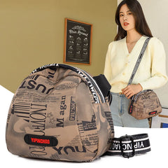 Women Crossbody Bag Waterproof Shoulder Bag Travel Handbag Letter