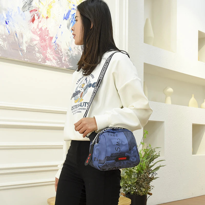 Women Crossbody Bag Waterproof Shoulder Bag Travel Handbag Letter