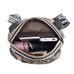 Women Crossbody Bag Waterproof Shoulder Bag Travel Handbag Letter