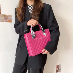 Vintage Large Capacity Tote Bag Soft Shoulder Bag