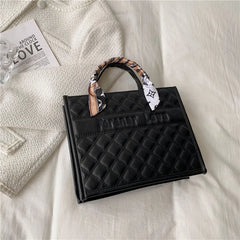 Vintage Large Capacity Tote Bag Soft Shoulder Bag