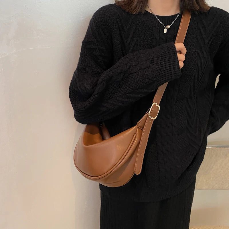 Casual PU Leather Women Shoulder Bag