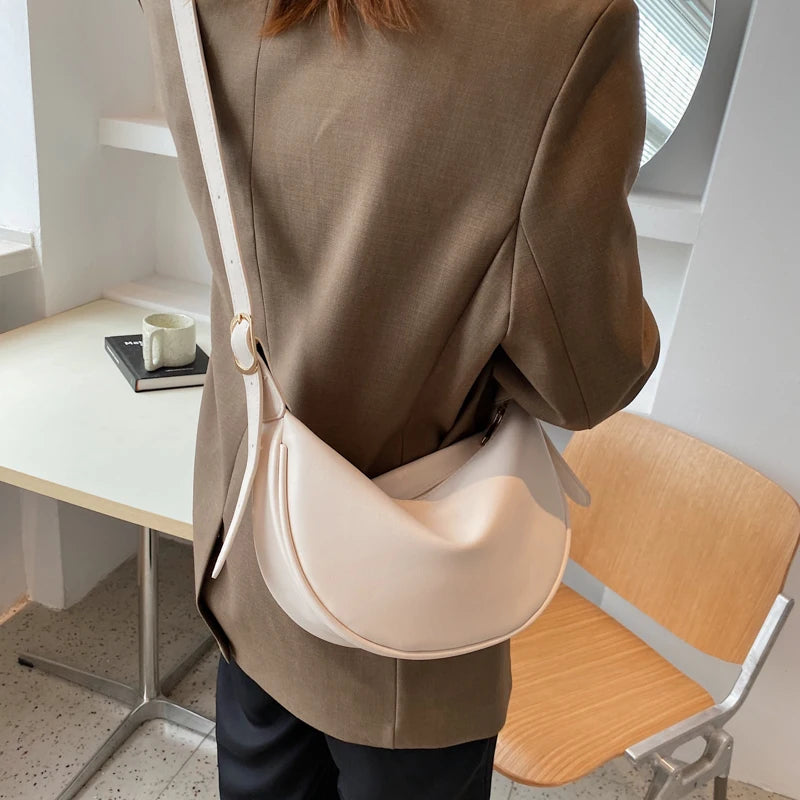 Casual PU Leather Women Shoulder Bag