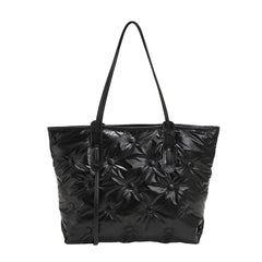 Casual Women Shoulder Bag Cotton Solid Large Underarm Bags