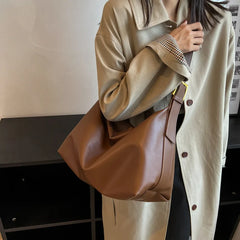 Casual Women Shoulder Bag PU Leather Large Capacity Female Messenger Bags
