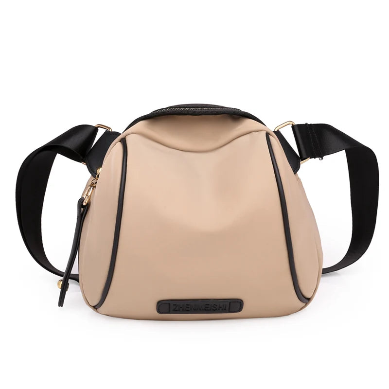 Casual Crossbody Bags for Women Ladies Purse Handbags Solid Nylon Messenger Bag