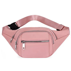 Casual Women Waist Bags Chest Bag Multi-Function Phone Pouch Nylon Travel