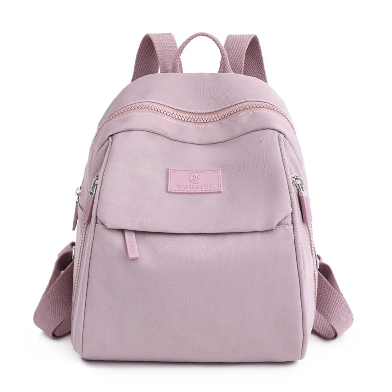 Women's Waterproof Oxford School Bag Travel Backpack