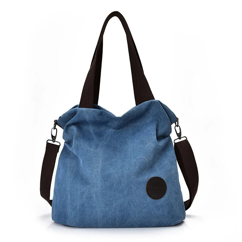 Casual Canvas Hand-held One-shoulder Messenger Bag