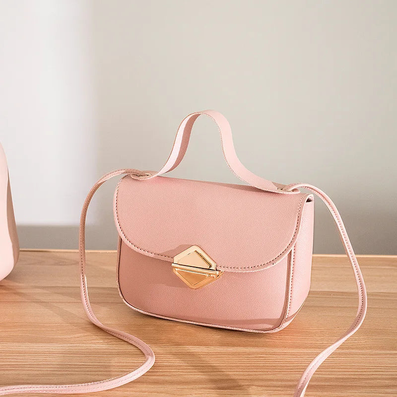 Casual Women's Handbags High Female Leather Shoulder Bags