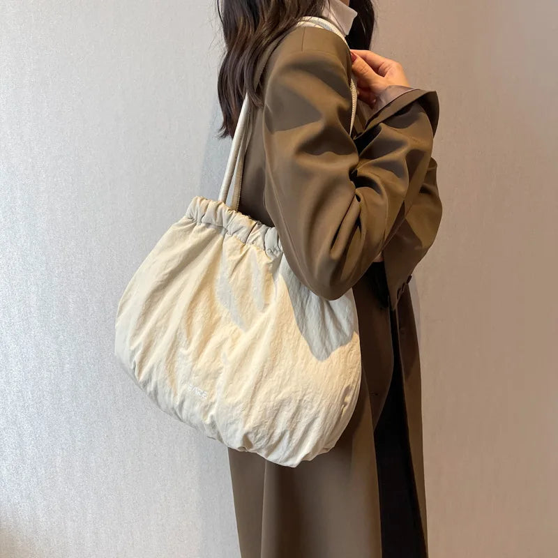 Casual Women's Shoulder Bag Large Capacity Quilted Tote Purse