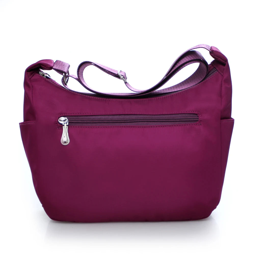 Casual Women's Nylon Waterproof Sling Shoulder Bag Large Capacity Crossbody Bag