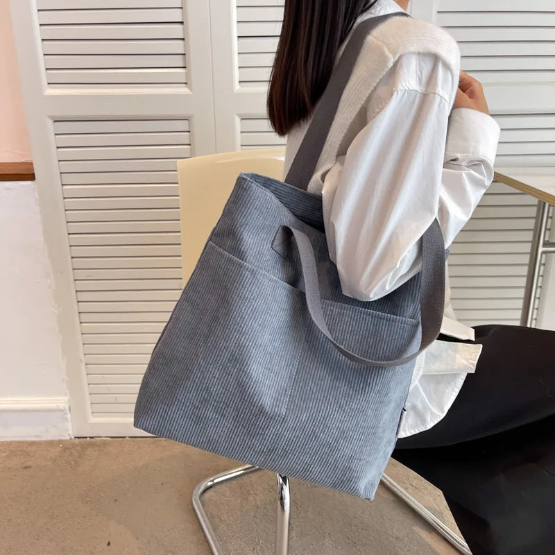 Casual Women's Shoulder Bag Handbag Large Capacity Lady Shopper Bags