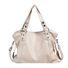 Casual Women's Shoulder Bags Big Capacity Tote Bag Handbags High PU Leather