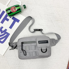 Nylon Waist Packs Multi-function Belt Bag Fanny Pack Travel Storage Chest Bag