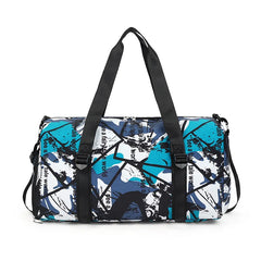 Graffiti Travel Bag Large Capacity Sports Fitness Shoulder Bag
