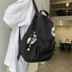 Nylon Women Backpack School Bags For Teenagers Girls Book bag Daypack