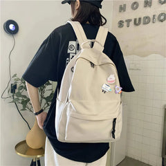 Nylon Women Backpack School Bags For Teenagers Girls Book bag Daypack