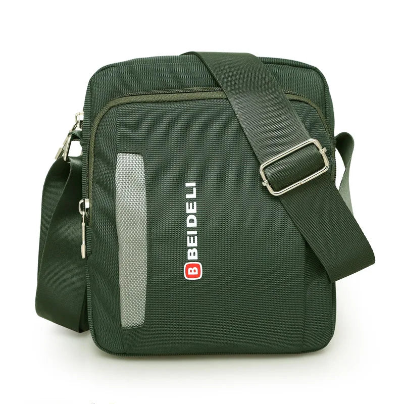 Nylon Waterproof Men's Shoulder Bag Outdoor Crossbody Ladies Purse