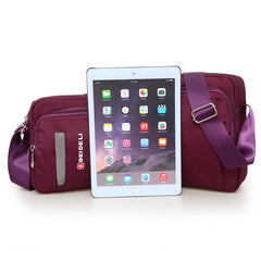 Nylon Waterproof Men's Shoulder Bag Outdoor Crossbody Ladies Purse