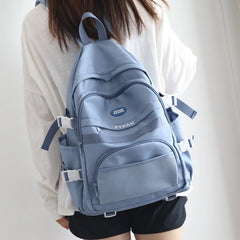 Casual Schoolbag Female Junior Backpack Male Backpack Female Shoulder College St