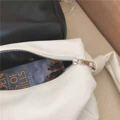 Soft PU Leather Women Shoulder Bag Lady Travel Handbags Armpit Bag
