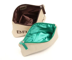 Casual Satin Women Clutch Cosmetic Makeup Storage Bag Pouch