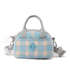 Plaid Shoulder Bag Women Mini Crossbody Tote Girls Outdoor Tote