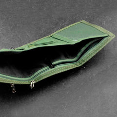 Cavans Camo Tri-fold Wallet w/ Safe Chain For Men