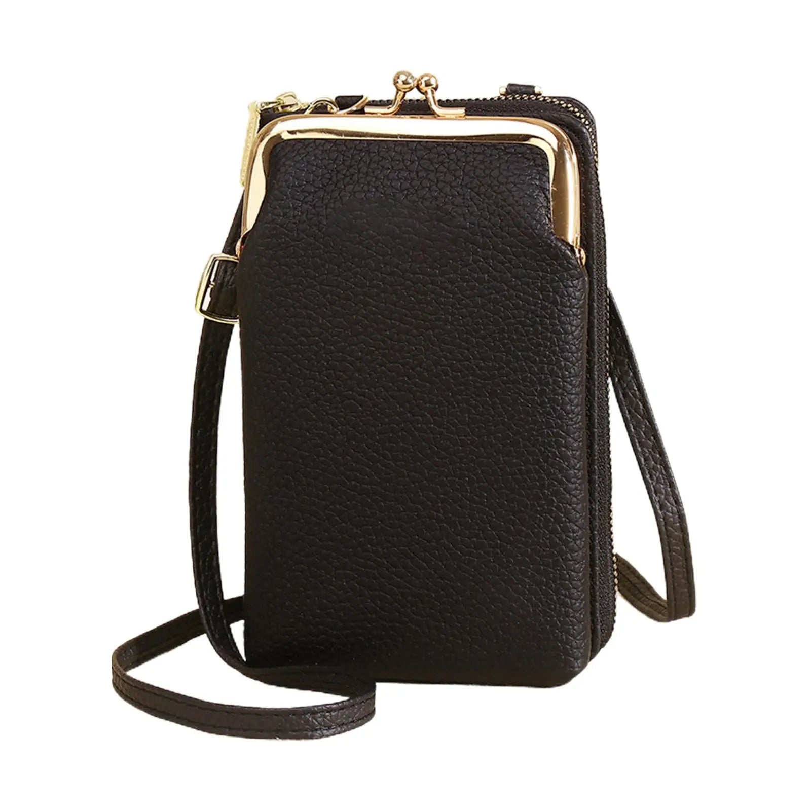 Cell Phone Purse Mini Detachable Strap High Capacity Shoulder Wallet for Women