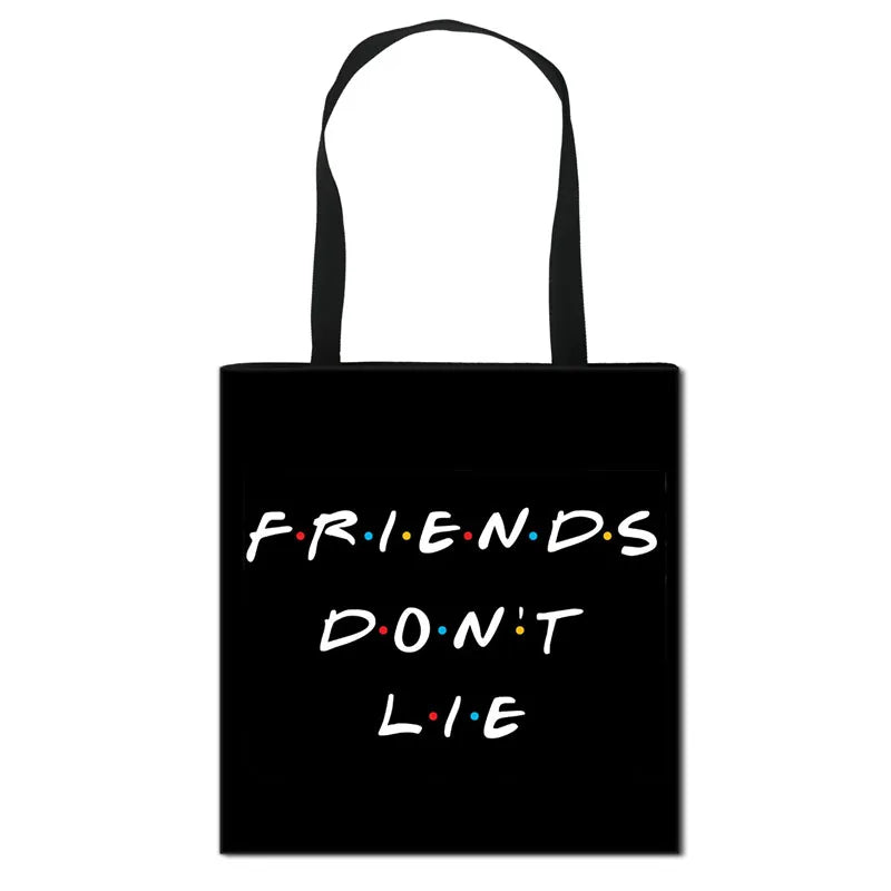 Central Perk Coffee TV Show Handbag Women Shopping Bag