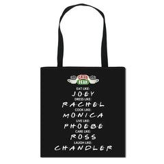 Central Perk Coffee TV Show Handbag Women Shopping Bag