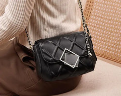 Diamond Chain Crossbody Bag for Women Summer Fragrance Shoulder Bag