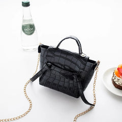 Solid Small Square Crossbody Bag Fresh and Sweet Women's Shoulder Bag