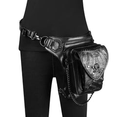 Steampunk Chain Bag Women's Messenger Shoulder Fanny Pack Leg Bag