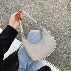 Chain Diamonds Shoulder Bag Bling Rhinestone Handbag Clutch