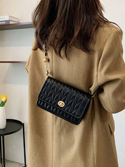 Small Women's Tote Bag Crossbody Shoulder Handbag Female Square Totes