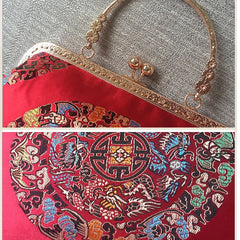 Chain Fringe Women's Handbags Purses Retro Vintage Palace Bag