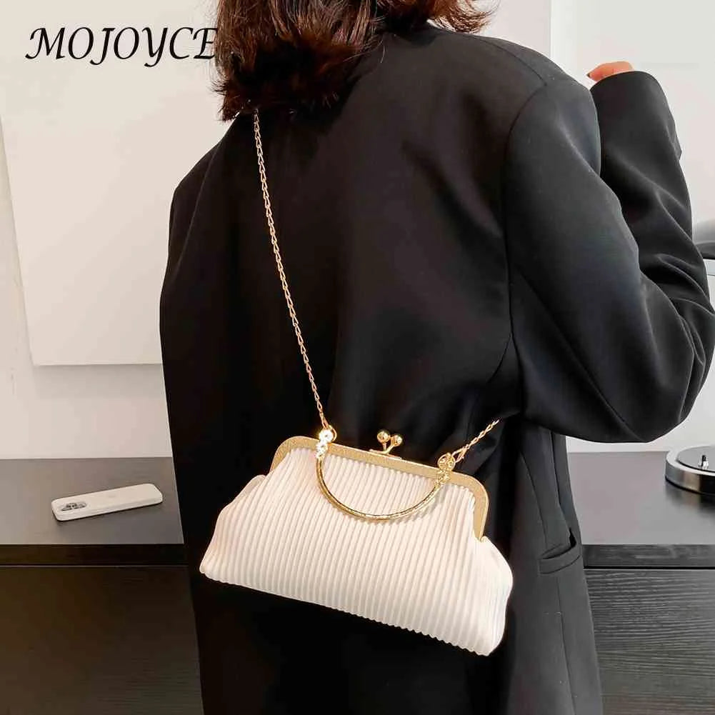 Chain Ladies Messenger Bag Top-handle Bag PU Leather Casual