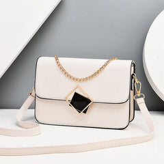 Chain Handbags for Women Small Shoulder Bag Square Leather Bag